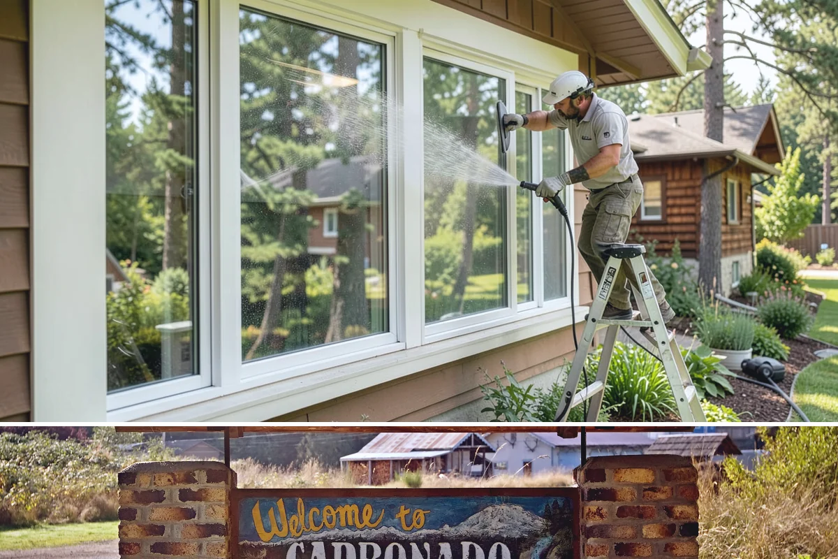 Grease Stain Removal in Carbonado, Pierce County, WA - Warm summer temperatures improve degreaser performance on stubborn grease.