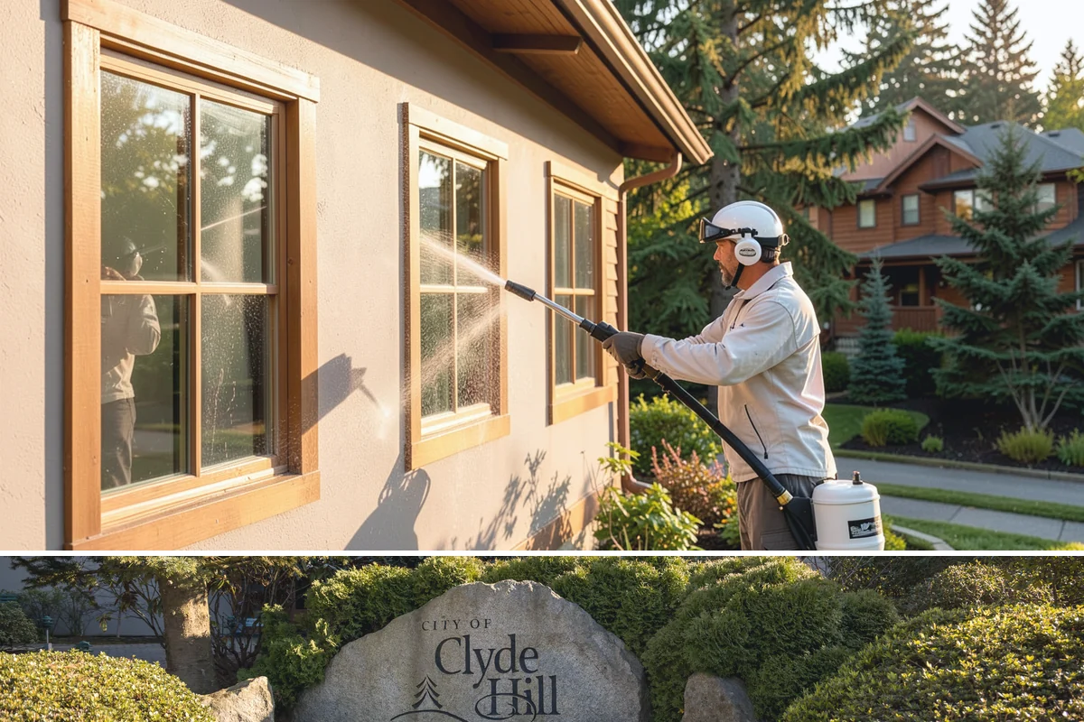 Grease Stain Removal in Clyde Hill, King County, WA - Warm summer temperatures improve degreaser performance on stubborn grease.