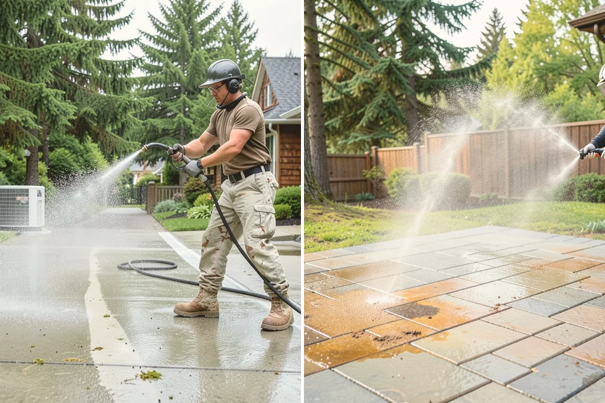Grease Stain Removal in Edmonds, Snohomish County, WA - Assess the extent and source of the grease staining