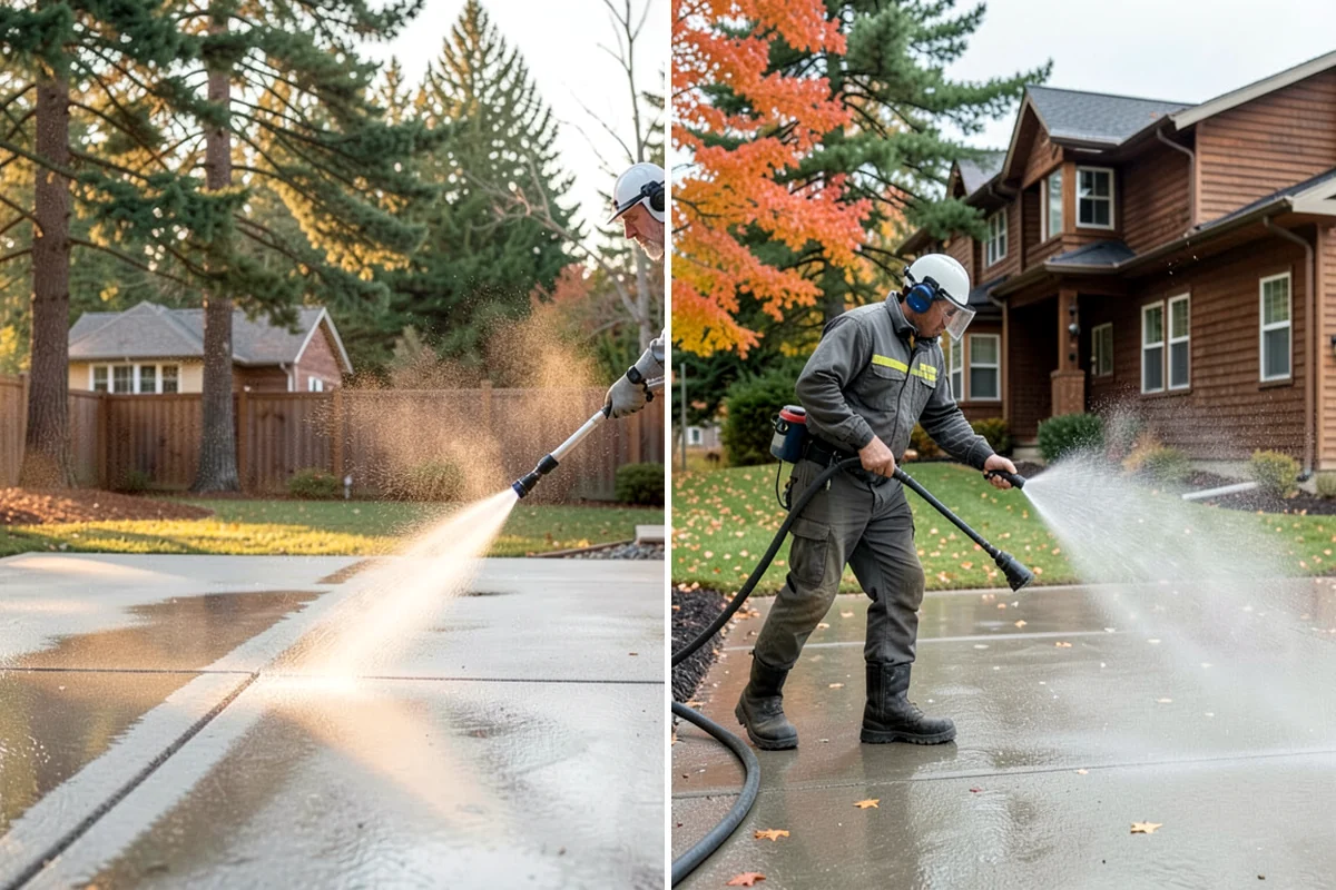 Grease Stain Removal in Fircrest, Pierce County, WA - Assess the extent and source of the grease staining