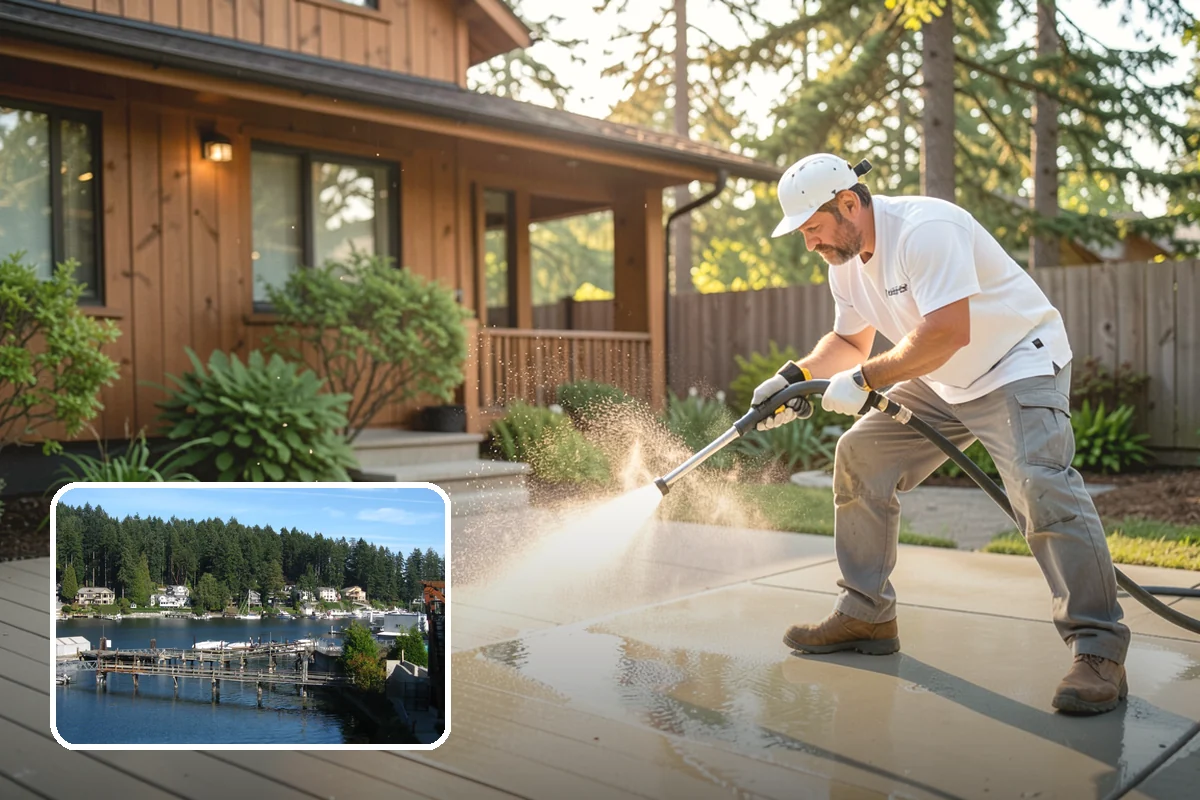 Grease Stain Removal in Gig Harbor, Pierce County, WA - Breaks down grease that standard cleaners leave behind