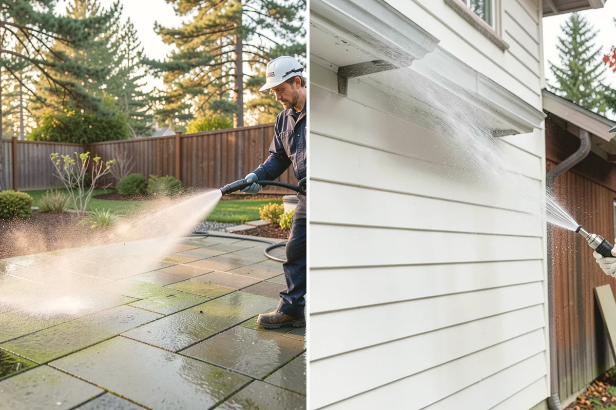 Grease Stain Removal in La Conner, Skagit County, WA - Assess the extent and source of the grease staining