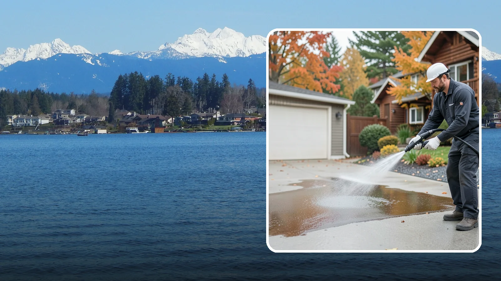 Grease Stain Removal in Lake Stevens, Snohomish County, WA - Heavy-duty grease stain removal for driveways marked by cooking oils, lubricants, and shop spills.