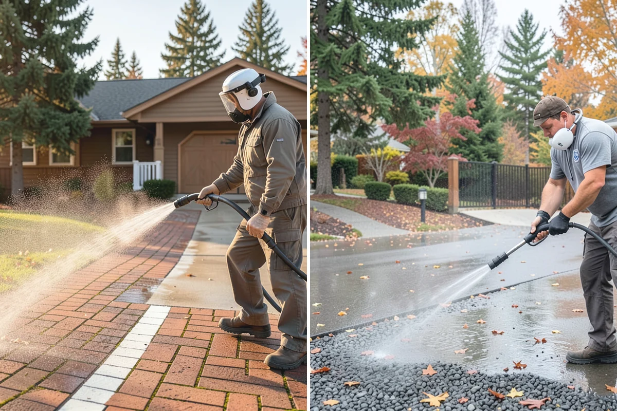 Grease Stain Removal in Marysville, Snohomish County, WA - Assess the extent and source of the grease staining