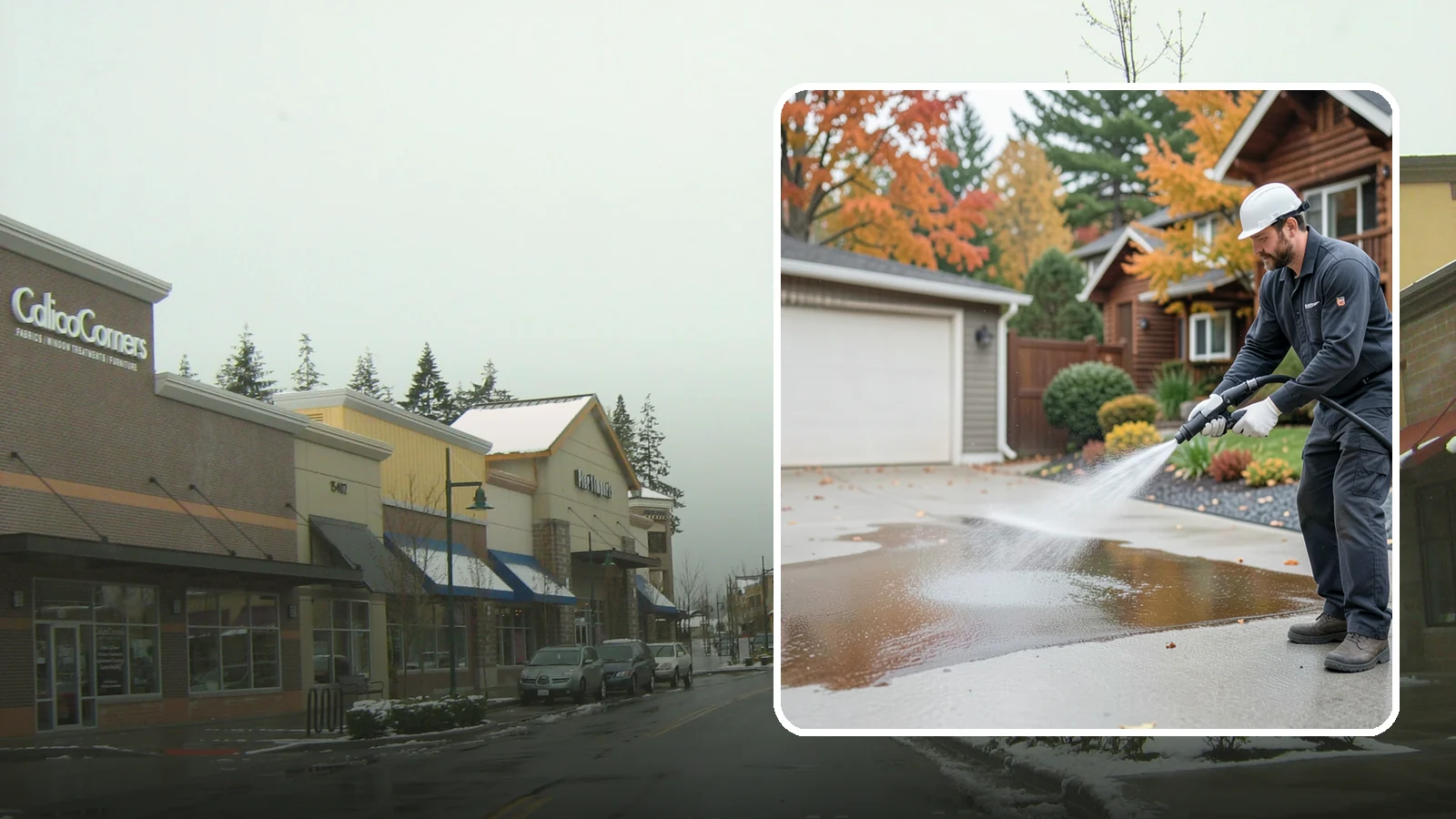 Grease Stain Removal in Mill Creek, Snohomish County, WA - Heavy-duty grease stain removal for driveways marked by cooking oils, lubricants, and shop spills.