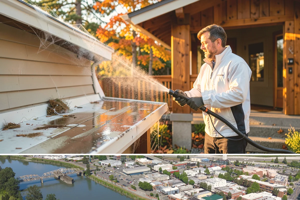 Grease Stain Removal in Mount Vernon, Skagit County, WA - Warm summer temperatures improve degreaser performance on stubborn grease.