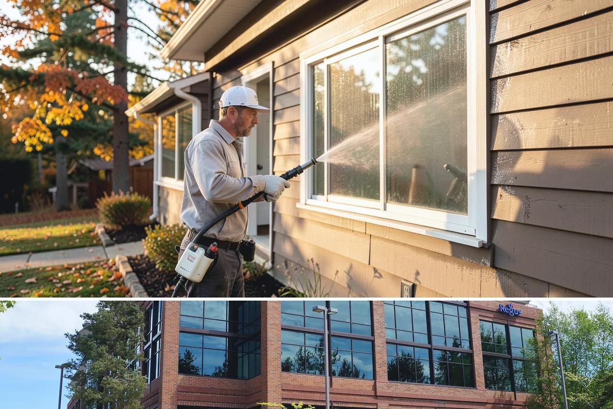 Grease Stain Removal in Mountlake Terrace, Snohomish County, WA - Warm summer temperatures improve degreaser performance on stubborn grease.