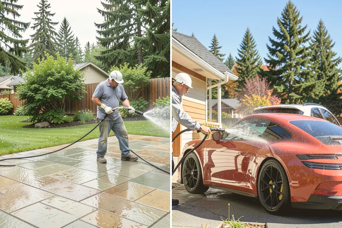 Grease Stain Removal in Newcastle, King County, WA - Assess the extent and source of the grease staining