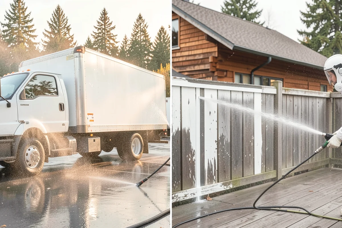 Grease Stain Removal in North Bend, King County, WA - Assess the extent and source of the grease staining