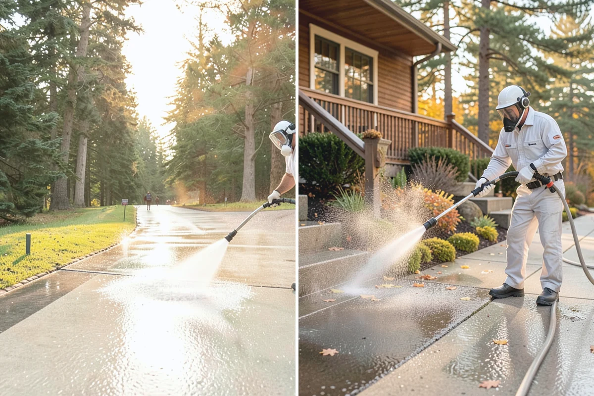 Grease Stain Removal in Roy, Pierce County, WA - Assess the extent and source of the grease staining