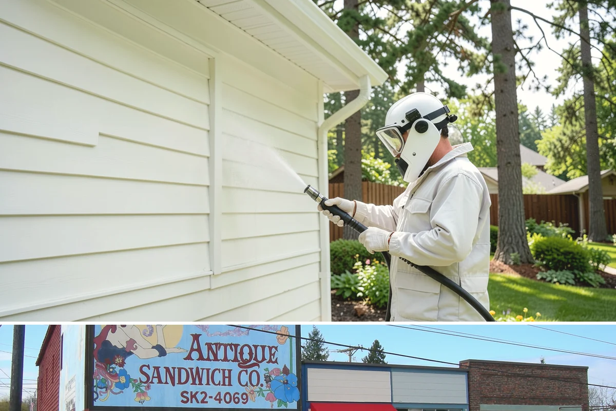 Grease Stain Removal in Ruston, Pierce County, WA - Warm summer temperatures improve degreaser performance on stubborn grease.