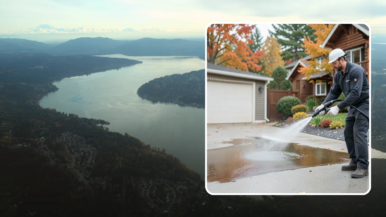 Grease Stain Removal in Sammamish, King County, WA - Heavy-duty grease stain removal for driveways marked by cooking oils, lubricants, and shop spills.