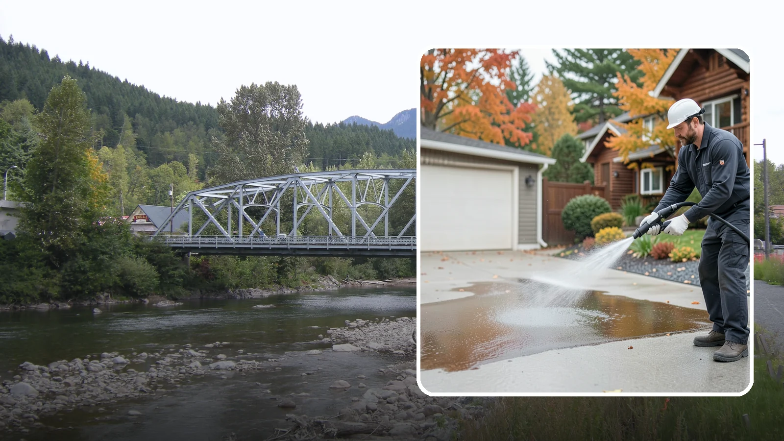 Grease Stain Removal in Skykomish, King County, WA - Heavy-duty grease stain removal for driveways marked by cooking oils, lubricants, and shop spills.
