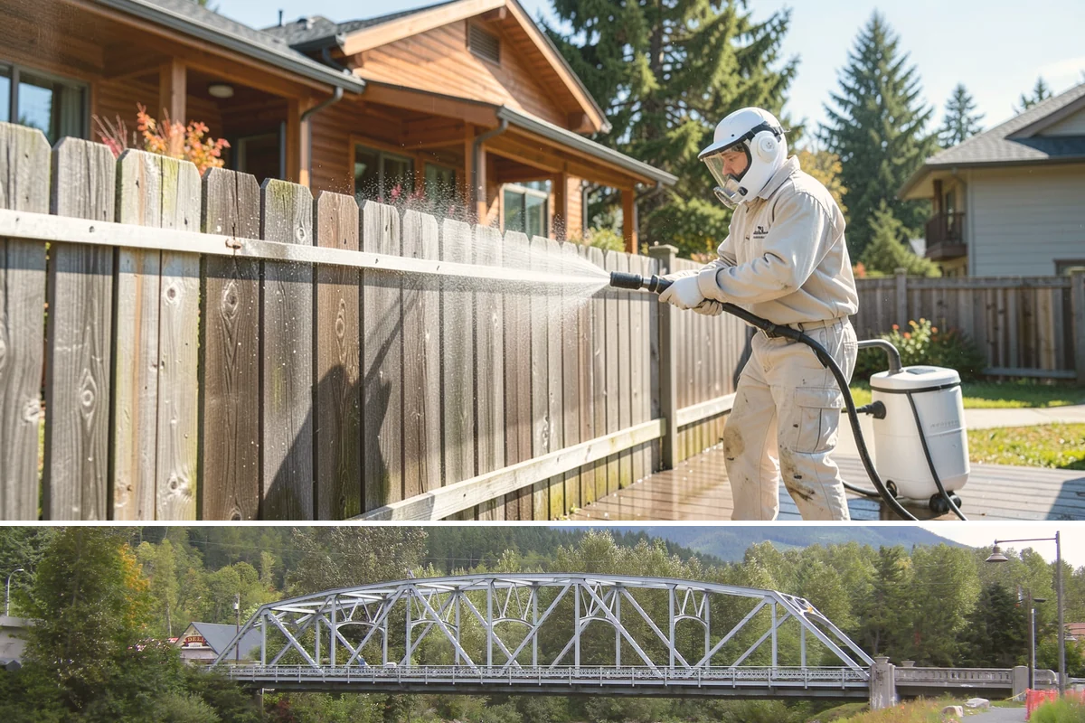 Grease Stain Removal in Skykomish, King County, WA - Warm summer temperatures improve degreaser performance on stubborn grease.