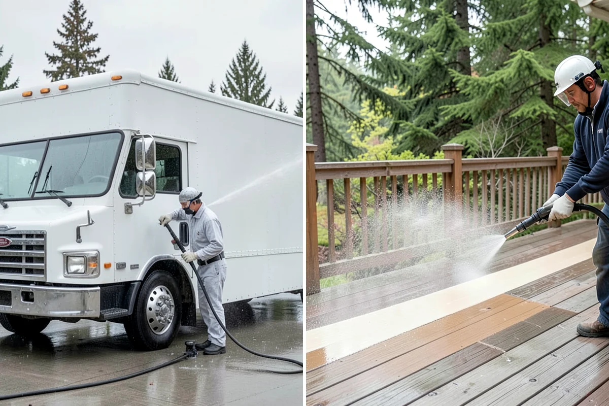 Grease Stain Removal in Snoqualmie, King County, WA - Assess the extent and source of the grease staining