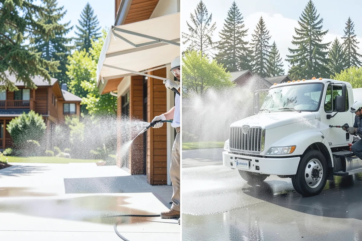 Grease Stain Removal in South Prairie, Pierce County, WA - Assess the extent and source of the grease staining