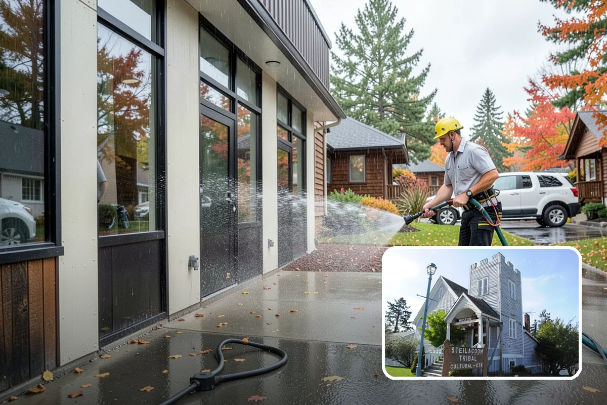 Grease Stain Removal in Steilacoom, Pierce County, WA - Breaks down grease that standard cleaners leave behind