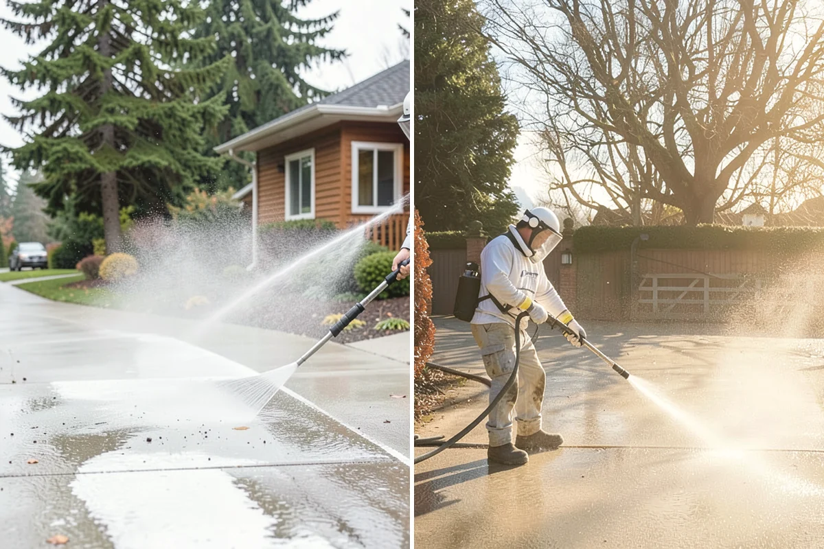 Grease Stain Removal in Steilacoom, Pierce County, WA - Assess the extent and source of the grease staining