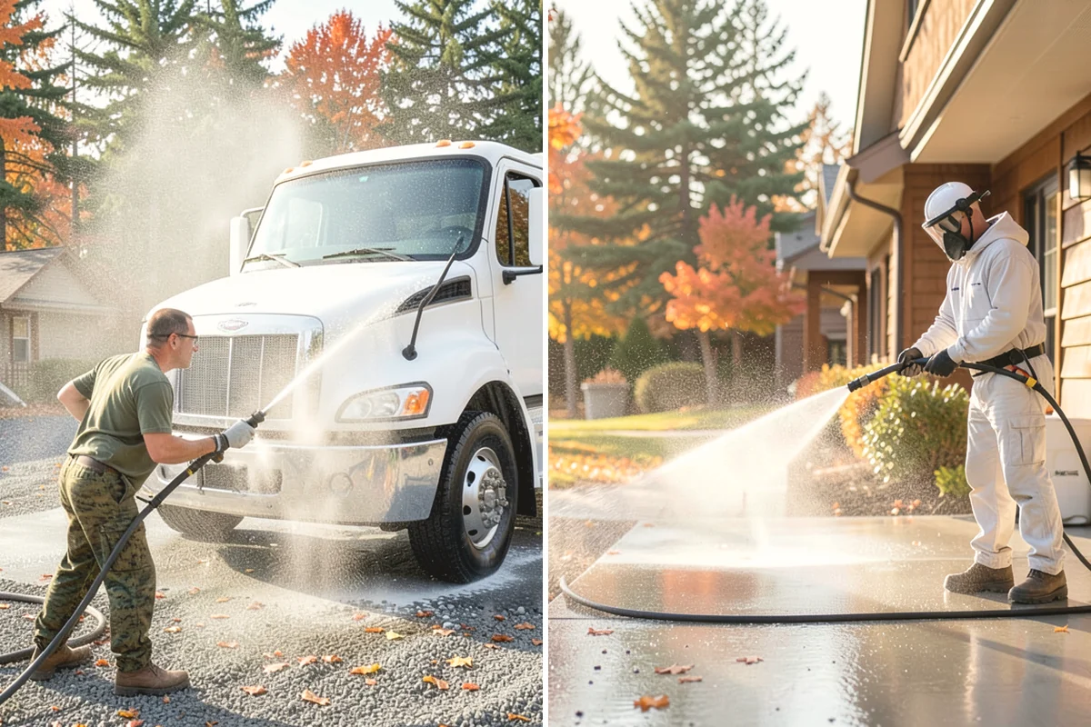 Grease Stain Removal in University Place, Pierce County, WA - Assess the extent and source of the grease staining