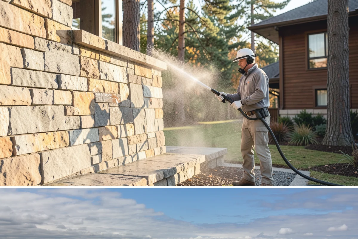 Grease Stain Removal in University Place, Pierce County, WA - Warm summer temperatures improve degreaser performance on stubborn grease.