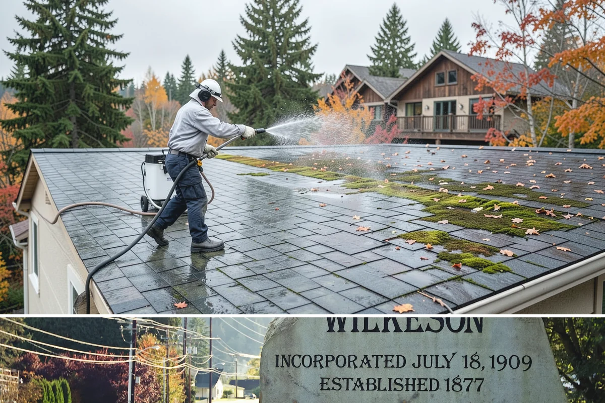 Grease Stain Removal in Wilkeson, Pierce County, WA - Warm summer temperatures improve degreaser performance on stubborn grease.