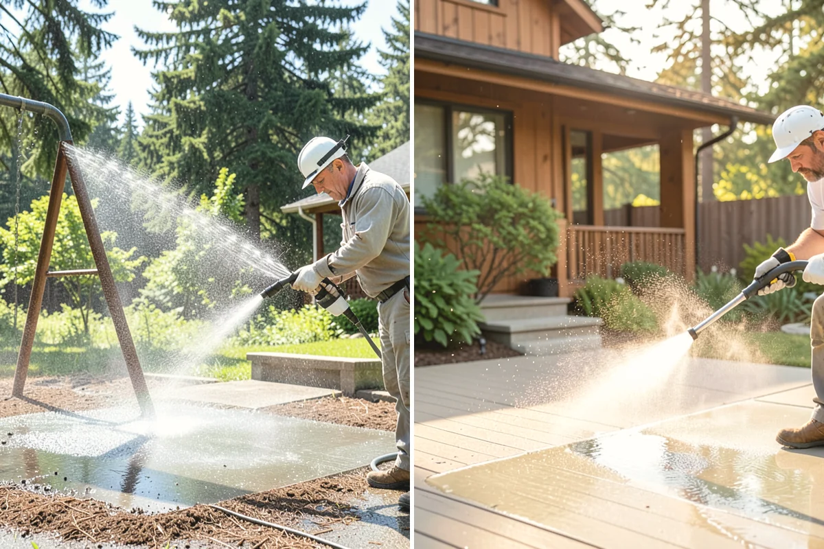 Grease Stain Removal in Yarrow Point, King County, WA - Assess the extent and source of the grease staining
