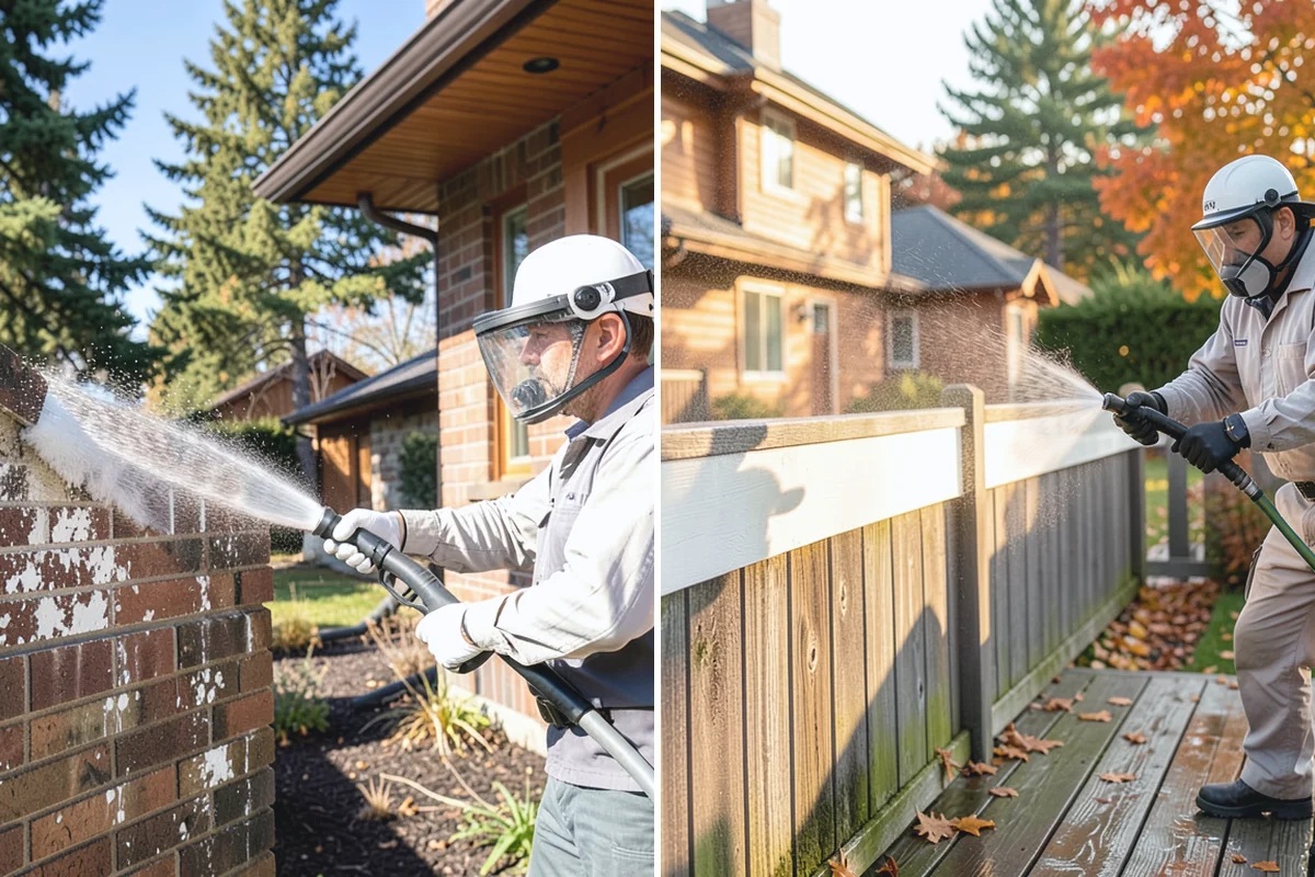 Gutter & Downspout Package in Beaux Arts Village, King County, WA - Inspect gutter faces, troughs, and downspout outlets