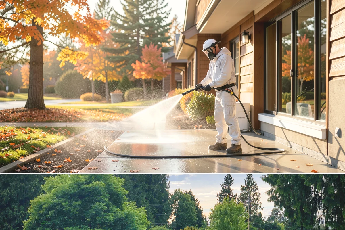 Gutter & Downspout Package in Bonney Lake, Pierce County, WA - Handle this package in early fall so downspouts run clear before the heaviest rains arrive.