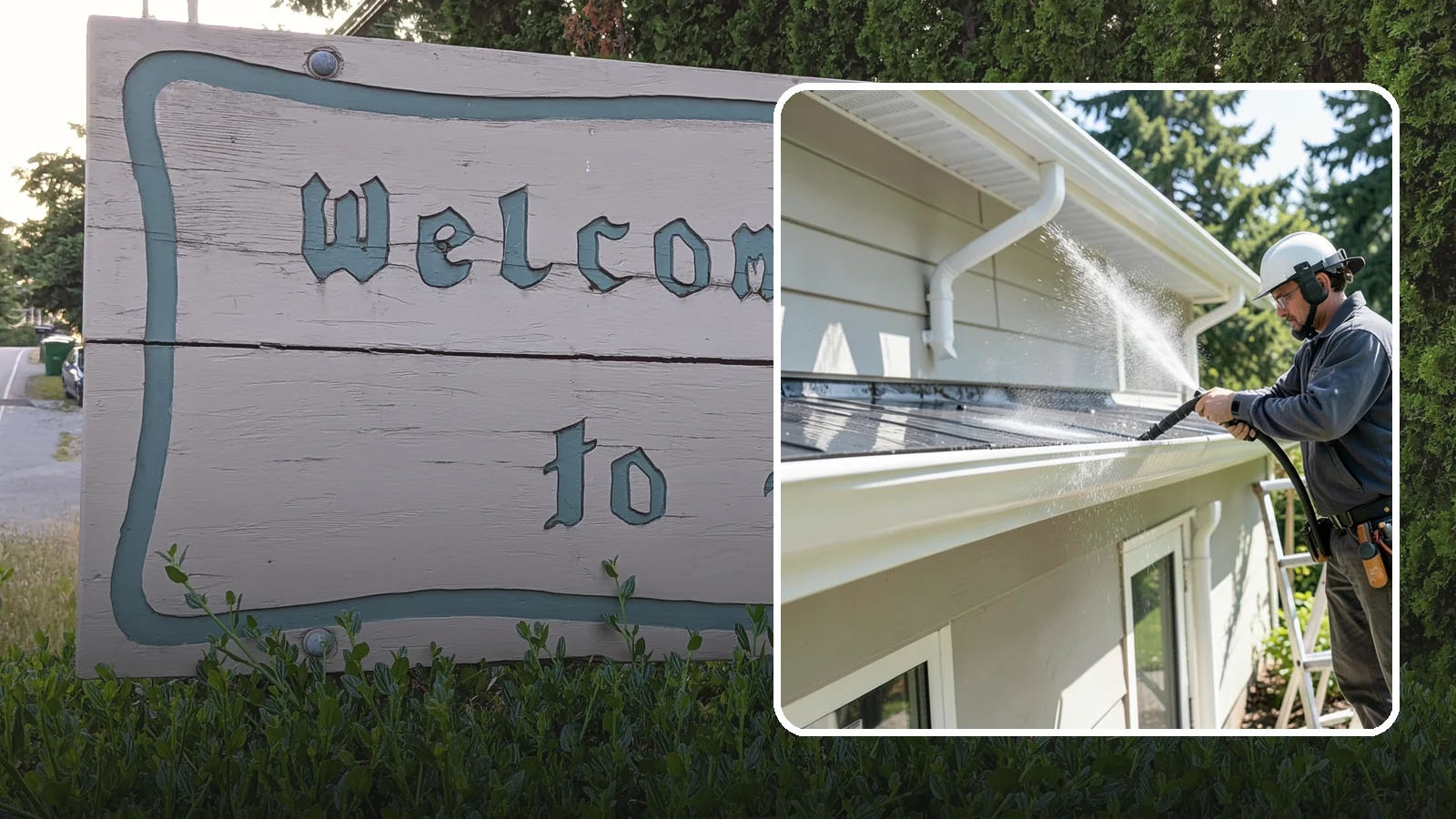 Gutter & Downspout Package in Brier, Snohomish County, WA - We brighten gutter faces and flush the downspouts so your drainage system looks clean and actually moves water through a rainy...