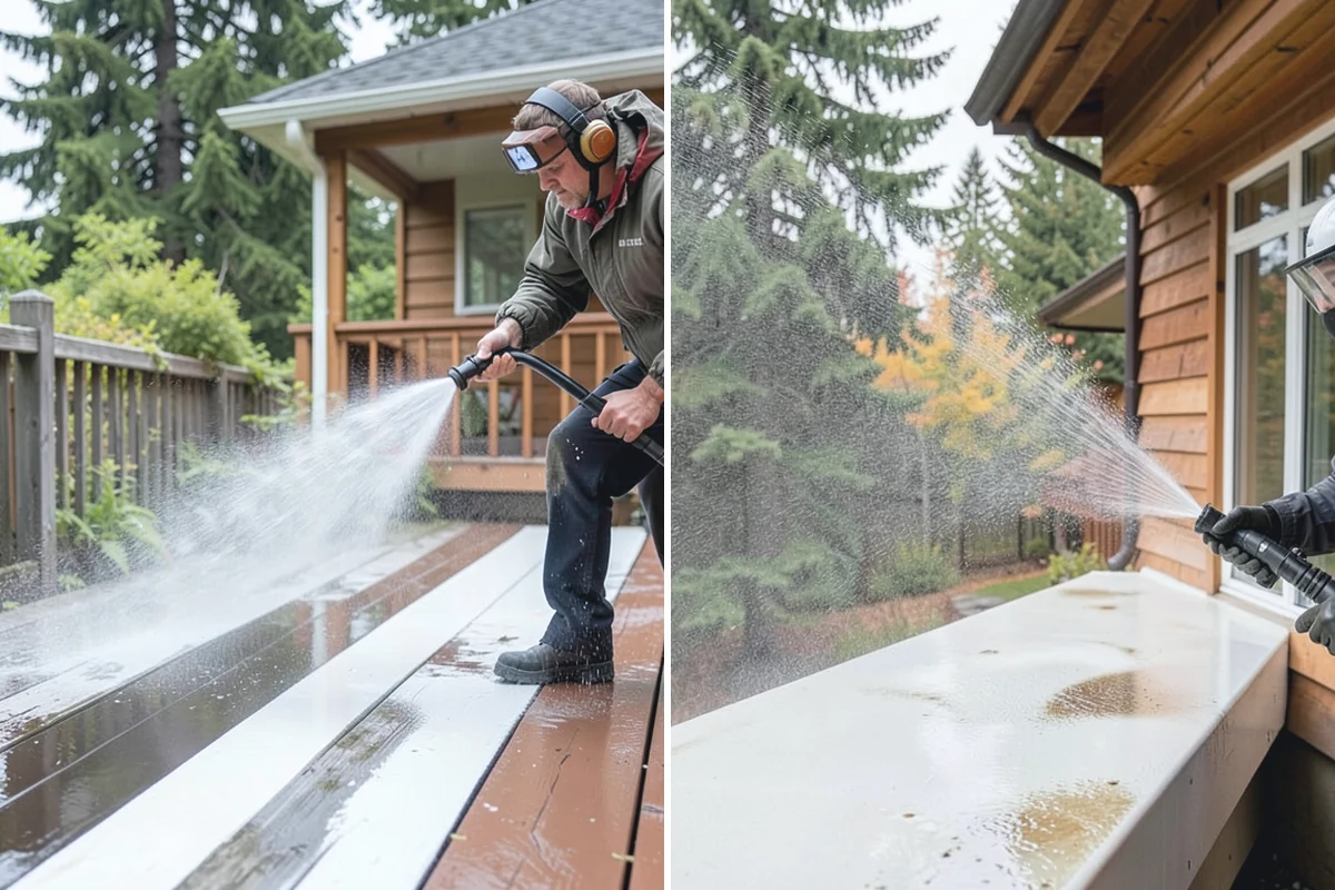 Gutter & Downspout Package in Buckley, Pierce County, WA - Inspect gutter faces, troughs, and downspout outlets