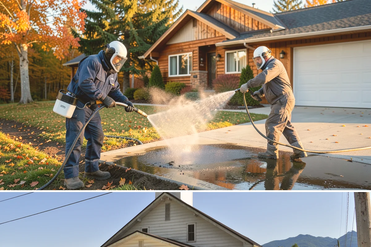 Gutter & Downspout Package in Concrete, Skagit County, WA - Handle this package in early fall so downspouts run clear before the heaviest rains arrive.