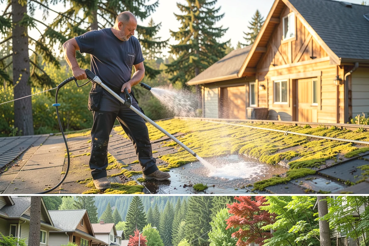 Gutter & Downspout Package in Darrington, Snohomish County, WA - Handle this package in early fall so downspouts run clear before the heaviest rains arrive.