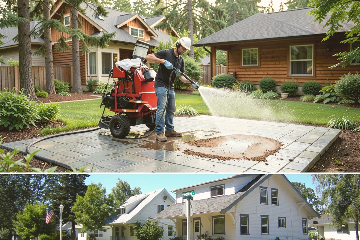 Gutter & Downspout Package in DuPont, Pierce County, WA - Handle this package in early fall so downspouts run clear before the heaviest rains arrive.