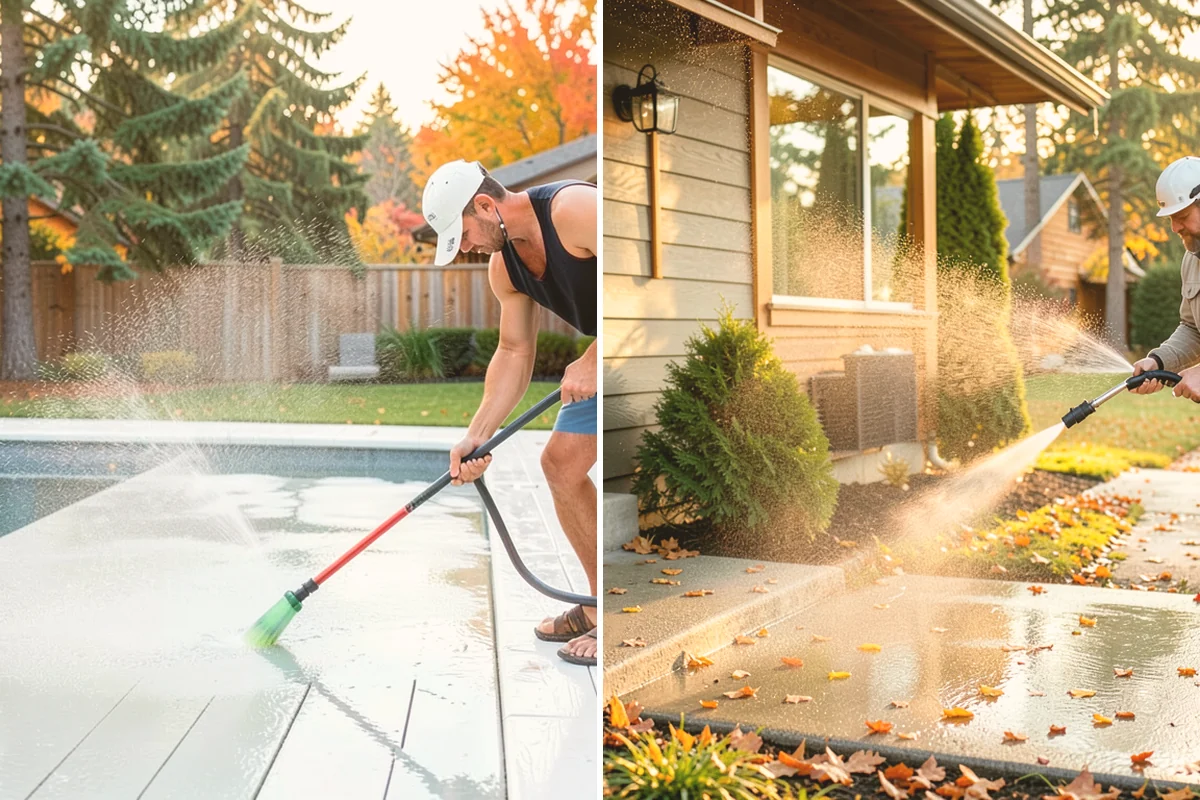 Gutter & Downspout Package in Eatonville, Pierce County, WA - Inspect gutter faces, troughs, and downspout outlets