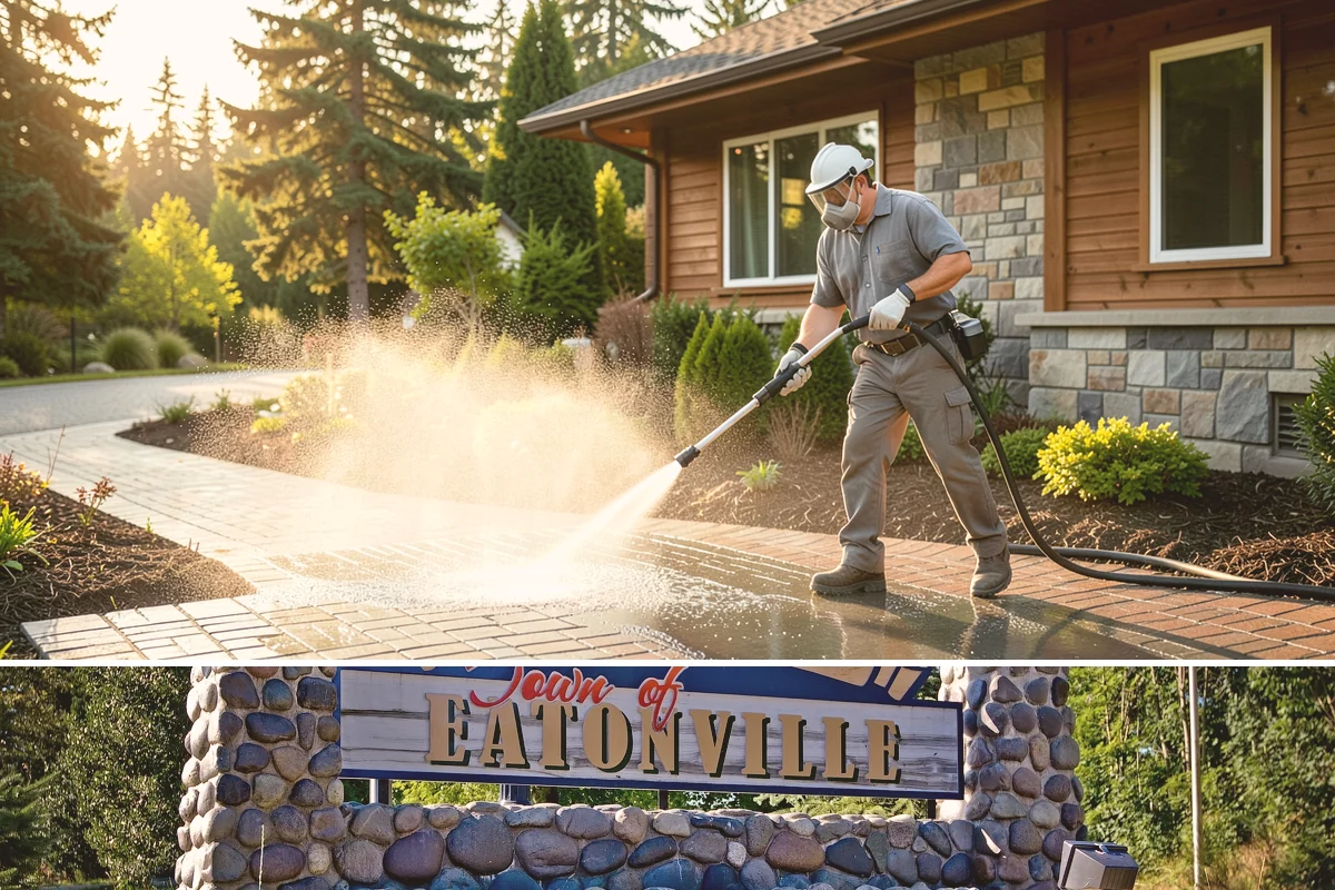 Gutter & Downspout Package in Eatonville, Pierce County, WA - Handle this package in early fall so downspouts run clear before the heaviest rains arrive.