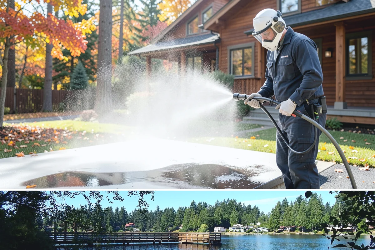 Gutter & Downspout Package in Federal Way, King County, WA - Handle this package in early fall so downspouts run clear before the heaviest rains arrive.