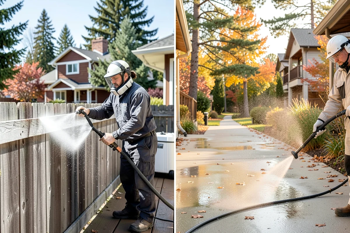 Gutter & Downspout Package in Fircrest, Pierce County, WA - Inspect gutter faces, troughs, and downspout outlets