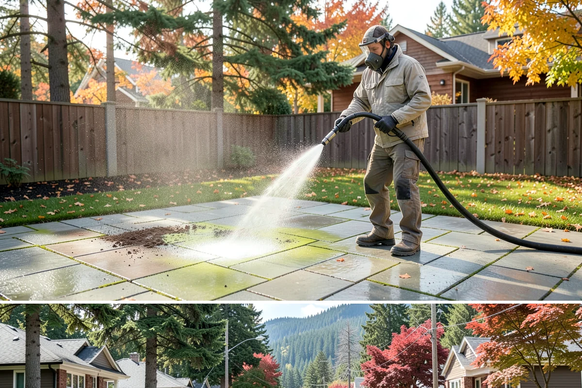 Gutter & Downspout Package in Hunts Point, King County, WA - Handle this package in early fall so downspouts run clear before the heaviest rains arrive.