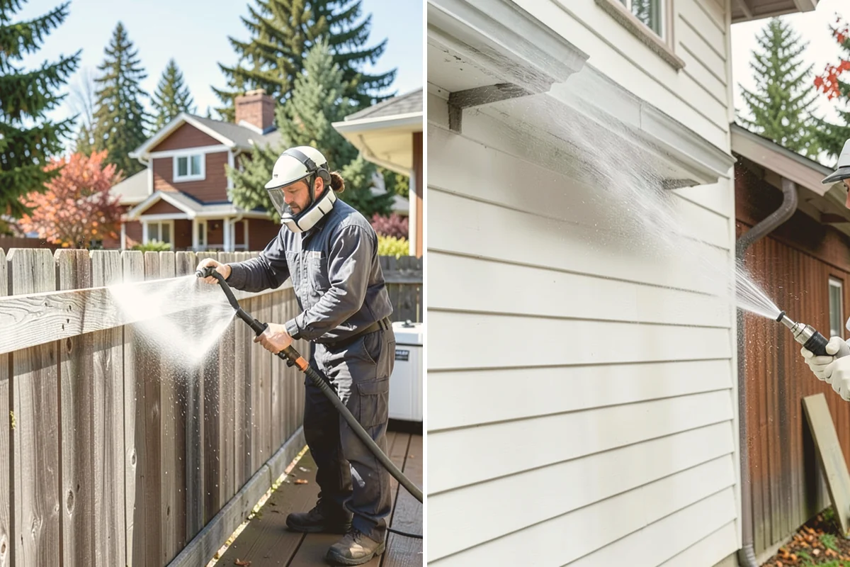 Gutter & Downspout Package in Kent, King County, WA - Inspect gutter faces, troughs, and downspout outlets