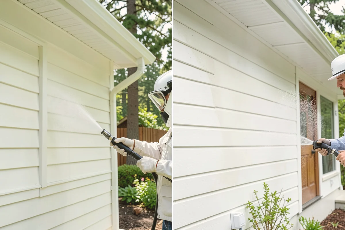 Gutter & Downspout Package in Kirkland, King County, WA - Inspect gutter faces, troughs, and downspout outlets