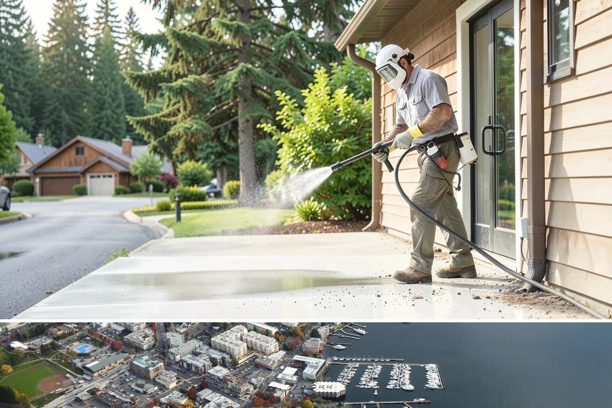 Gutter & Downspout Package in Kirkland, King County, WA - Handle this package in early fall so downspouts run clear before the heaviest rains arrive.