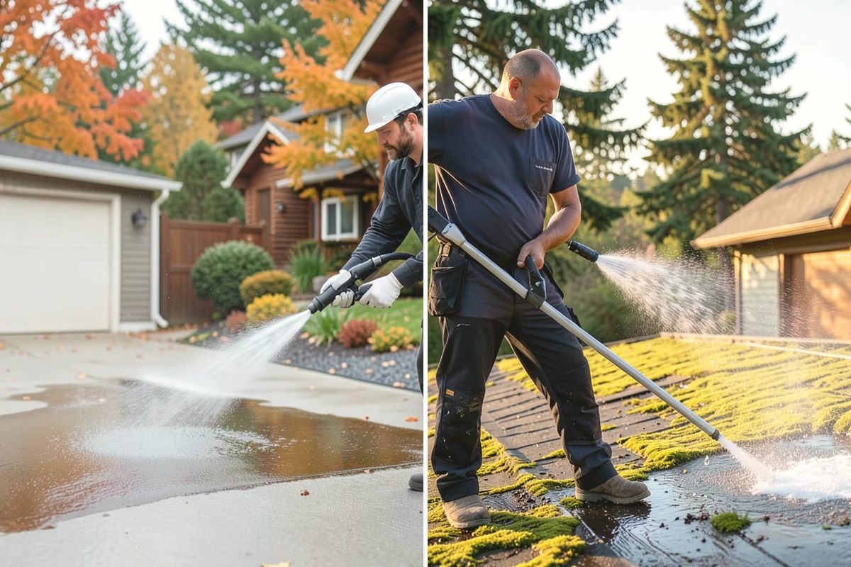 Gutter & Downspout Package in Mukilteo, Snohomish County, WA - Inspect gutter faces, troughs, and downspout outlets