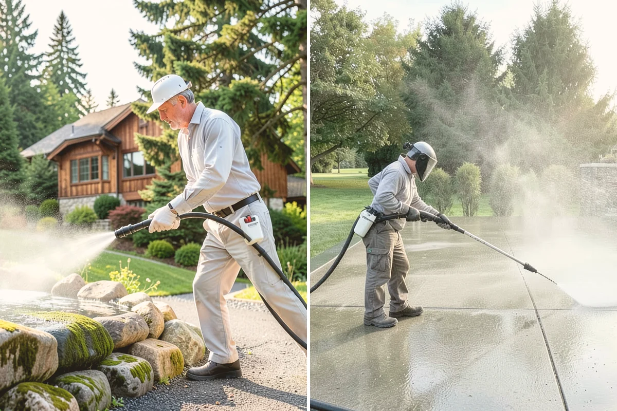 Gutter & Downspout Package in Orting, Pierce County, WA - Inspect gutter faces, troughs, and downspout outlets