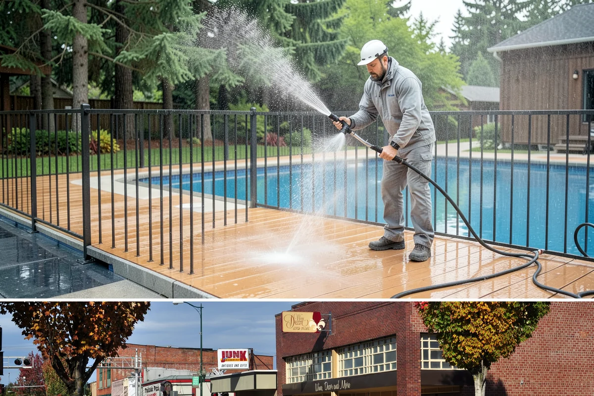 Gutter & Downspout Package in Puyallup, Pierce County, WA - Handle this package in early fall so downspouts run clear before the heaviest rains arrive.