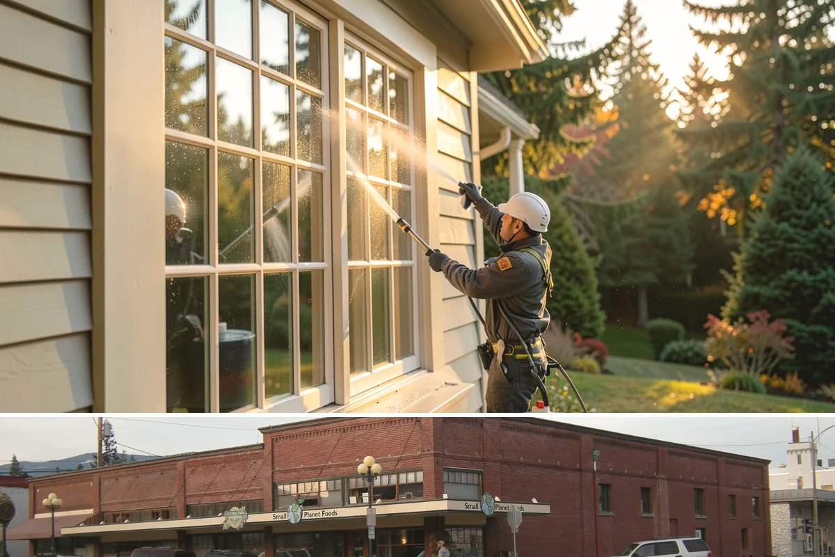 Gutter & Downspout Package in Sedro-Woolley, Skagit County, WA - Handle this package in early fall so downspouts run clear before the heaviest rains arrive.