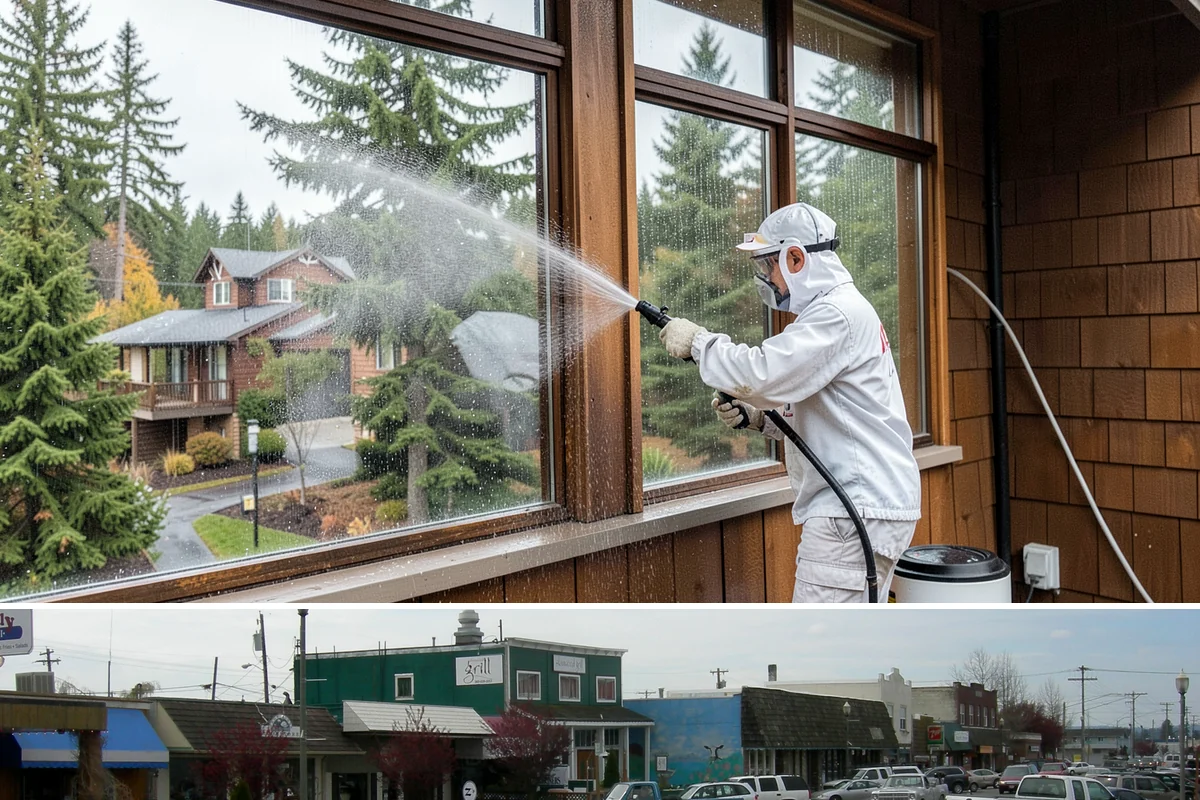 Gutter & Downspout Package in Stanwood, Snohomish County, WA - Handle this package in early fall so downspouts run clear before the heaviest rains arrive.