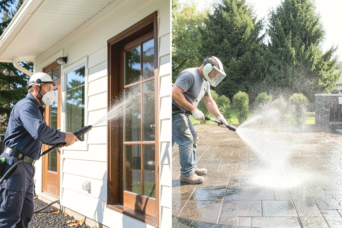 Gutter & Downspout Package in Steilacoom, Pierce County, WA - Inspect gutter faces, troughs, and downspout outlets