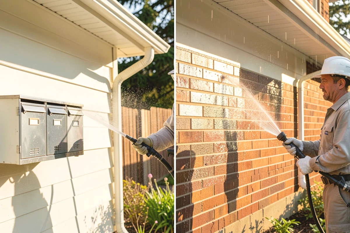 Gutter & Downspout Package in University Place, Pierce County, WA - Inspect gutter faces, troughs, and downspout outlets