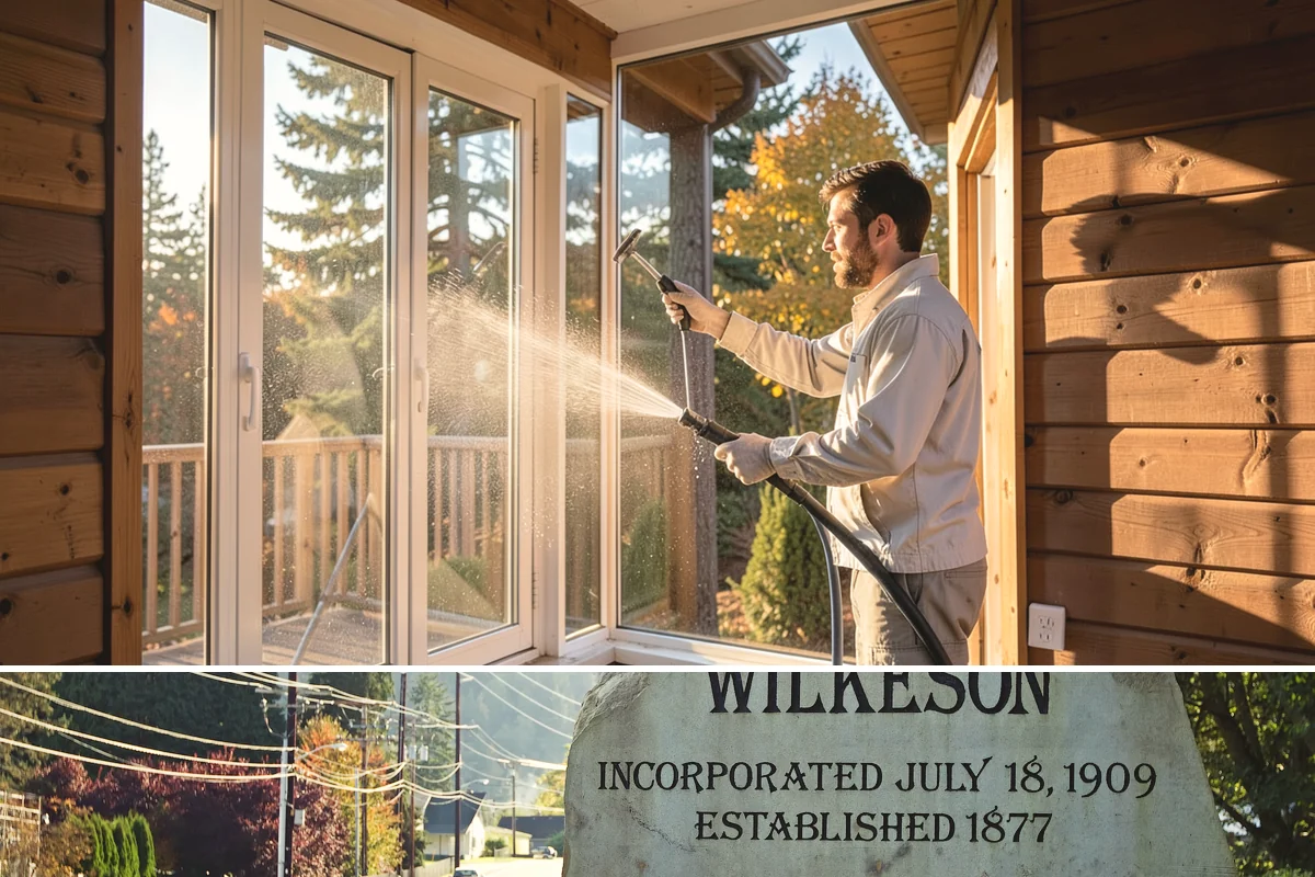 Gutter & Downspout Package in Wilkeson, Pierce County, WA - Handle this package in early fall so downspouts run clear before the heaviest rains arrive.