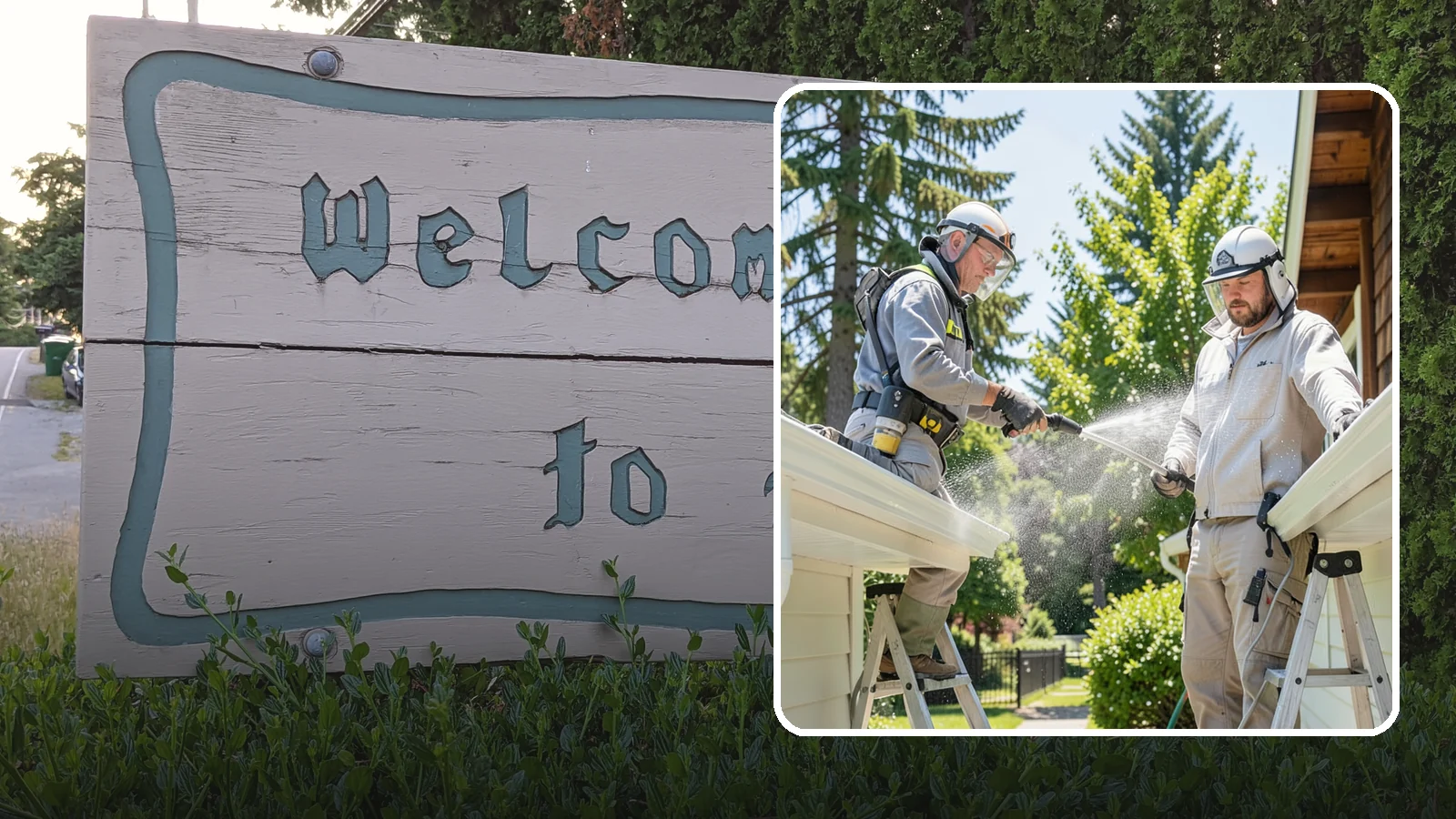 Gutter Brightening in Brier, Snohomish County, WA - A brightening treatment that lifts dull, chalky buildup from gutter exteriors to renew their factory sheen.